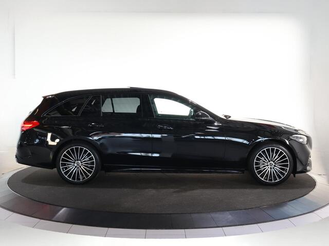 Mercedes-Benz C-KLASSE Estate 300e Business Solution AMG | Panoramaschuifdak | Rijassistentiepakket Plus | Trekhaak | Burmester | DIGITAL LIGHT | Night