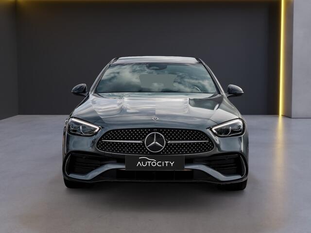 Mercedes-Benz C-KLASSE Estate 200 Edition AMG Line Panorama l Trekhaak l Bi Color Leder l Burm