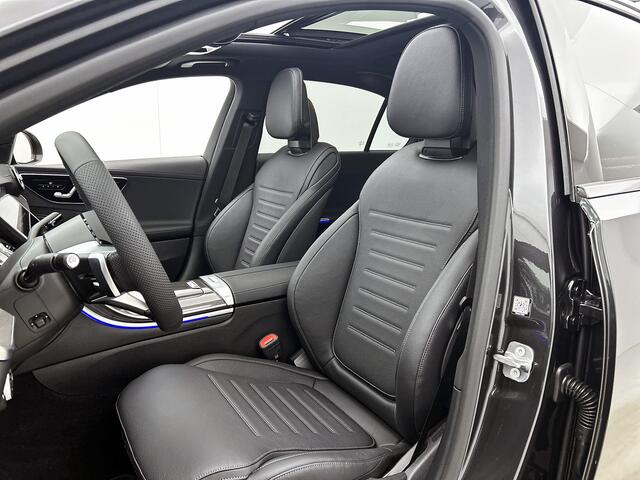 Mercedes-Benz C-KLASSE 300 e Business Solution AMG | Trekhaak | Nightpakket | Winterpakket | Middenconsole metaalstructuur | Comfortpakket Plus | Smartphone-integratie | 360° camera | Memorypakket |