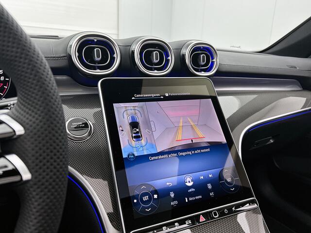 Mercedes-Benz C-KLASSE 300 e Business Solution AMG | Trekhaak | Nightpakket | Winterpakket | Middenconsole metaalstructuur | Comfortpakket Plus | Smartphone-integratie | 360° camera | Memorypakket |