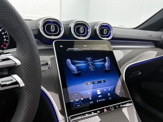 Mercedes-Benz C-KLASSE 300 e Business Solution AMG | Trekhaak | Nightpakket | Winterpakket | Middenconsole metaalstructuur | Comfortpakket Plus | Smartphone-integratie | 360° camera | Memorypakket |