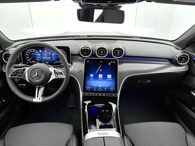 Mercedes-Benz C-KLASSE Estate 300 e Business Solution | Trekhaak | Donkergetint glas achter | Antidiefstalpakket GUARD 360° Plus | EASY PACK achterklep | Sfeerverlichting | Smartphone integratie | Stoelverwarming voor |