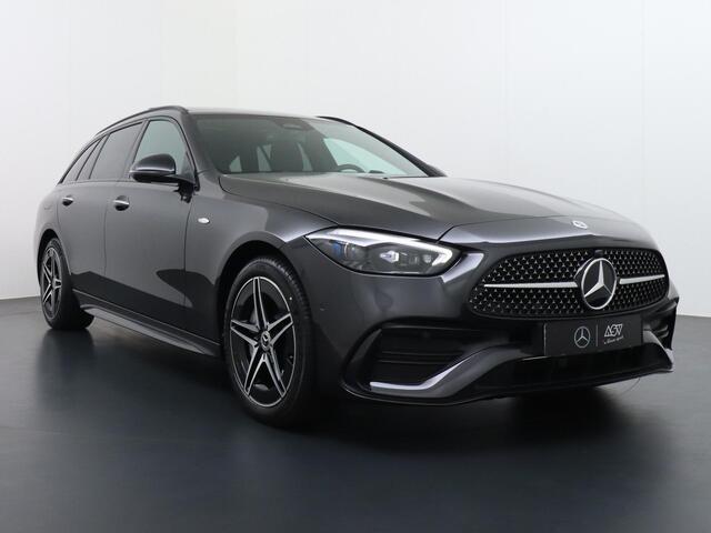 Mercedes-Benz C-KLASSE Estate 300 e Business Solution AMG | Panorama - Schuifdak | Trekhaak Wegklapbaar | Niveauregeling | Head-Up Display | Memorystoelen | Burmester Surround Sound | Apple Carplay & Android Auto