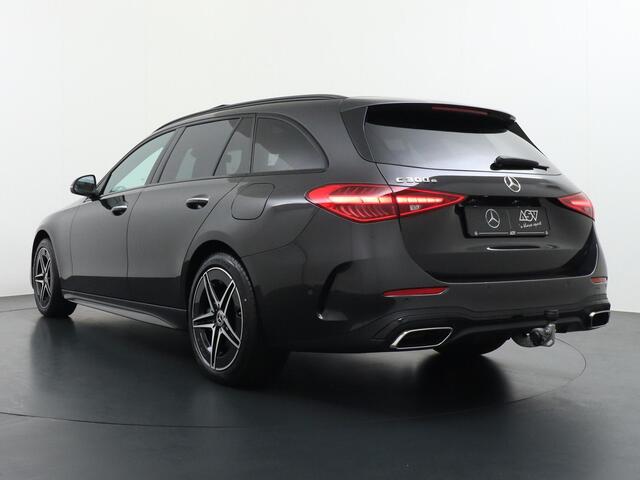 Mercedes-Benz C-KLASSE Estate 300 e Business Solution AMG | Panorama - Schuifdak | Trekhaak Wegklapbaar | Memorystoelen | Burmester Surround Sound | Head-Up Display | Distronic Cruise Control | Niveaureling