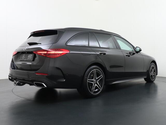 Mercedes-Benz C-KLASSE Estate 300 e Business Solution AMG | Panorama - Schuifdak | Trekhaak Wegklapbaar | Memorystoelen | Burmester Surround Sound | Head-Up Display | Distronic Cruise Control | Niveaureling