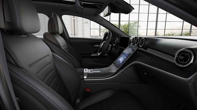 Mercedes-Benz C-KLASSE Estate 180 AMG Line | Night | Panoramadak | Multispaaks AMG velgen | Rijassistentiepakket Plus | Stoelverwarming |