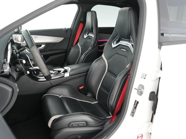 Mercedes-Benz C-KLASSE C63S AMG 510pk |carbon exterieur|pano|schaalstoelen|Burmester|memory|HUD|camera|elek. achterklep|interieur parfum|DAB|19"|