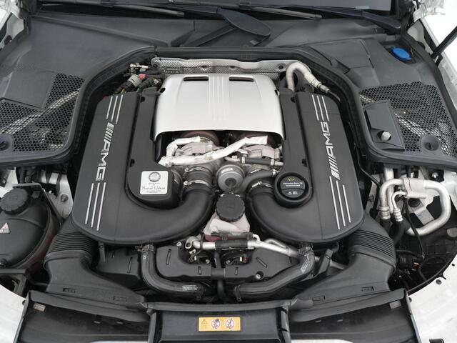 Mercedes-Benz C-KLASSE C63S AMG 510pk |carbon exterieur|pano|schaalstoelen|Burmester|memory|HUD|camera|elek. achterklep|interieur parfum|DAB|19"|