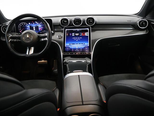 Mercedes-Benz C-KLASSE 180 AMG Line | Night | Stoelverwarming | Sfeerverlichting | 360 graden camera |