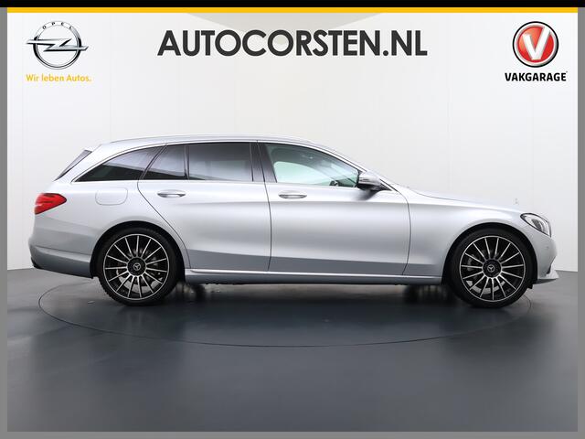 Mercedes-Benz C-KLASSE Estate 180T 157PK Automaat Premium Plus Trekhaak Adap.Cruise Distronic Plus Navi Ecc Pdc Led Stoelverwarming Elek.Stoelen Elek.Achterklep Isofix Lmv 19" Bluetooth
