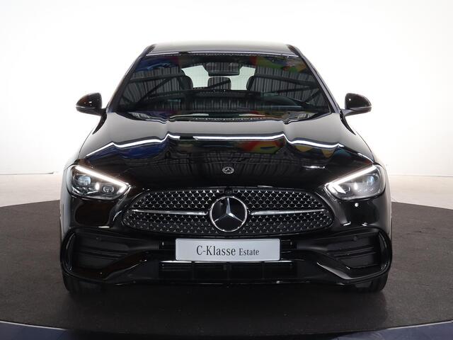 Mercedes-Benz C-KLASSE Estate 300e Business Solution AMG | Panoramaschuifdak | Night | 19inch | Rij-assistentie Plus | Burmester