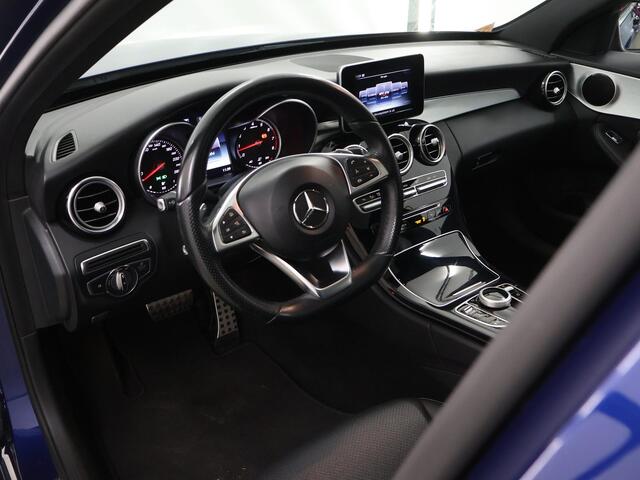 Mercedes-Benz C-KLASSE 180 Business Solution | AMG | Panoramadak | Lederen bekleding | Achteruitrijcamera | High Performance koplampen | Navigatie |