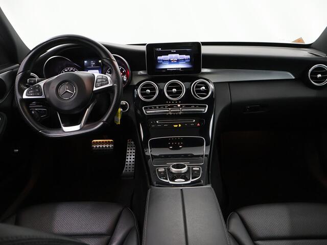 Mercedes-Benz C-KLASSE 180 Business Solution | AMG | Panoramadak | Lederen bekleding | Achteruitrijcamera | High Performance koplampen | Navigatie |