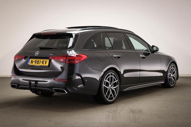 Mercedes-Benz C-KLASSE Estate 200 AMG Line | PREMIUM PACK | LASER LED | PANORAMADAK | 360 CAMERA | TREKHAAK | 19"