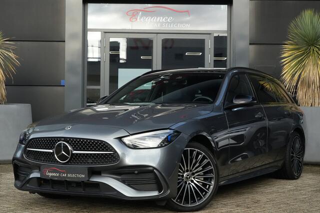 Mercedes-Benz C-KLASSE Estate 300 e AMG Line 313pk Panormadak/Stoelverwarming/Camera