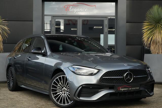 Mercedes-Benz C-KLASSE Estate 300 e AMG Line 313pk Panormadak/Stoelverwarming/Camera