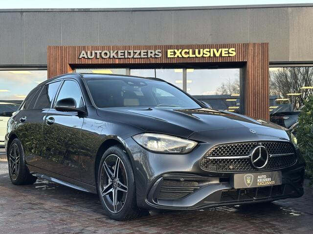 Mercedes-Benz C-KLASSE 300 de 4MATIC AMG Line Panoramadak Adaptive Cruise Burmester Full Ambient