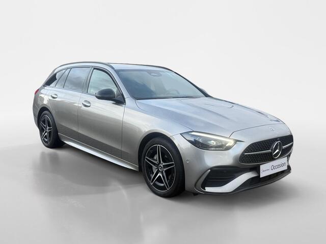 Mercedes-Benz C-KLASSE Estate 300 e 4MATIC AMG Line | Camera | Stuur/Stoel Verwarming | Sfeerverlichting | Trekhaak | Lederen Bekleding | Apple Carplay/Android Auto