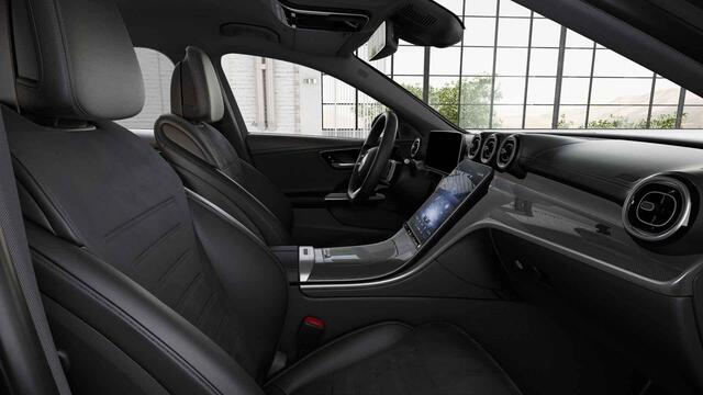 Mercedes-Benz C-KLASSE 180 AMG Line | Distronic | Achteruitrijcamera | Sfeerverlichting | Stoelverwarming |