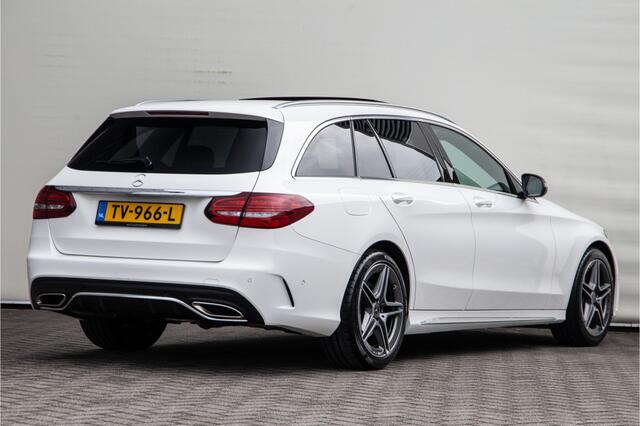 Mercedes-Benz C-KLASSE Estate 160 AMG Sportpakket, Facelift, Panorama, Widescreen, Carplay 2018