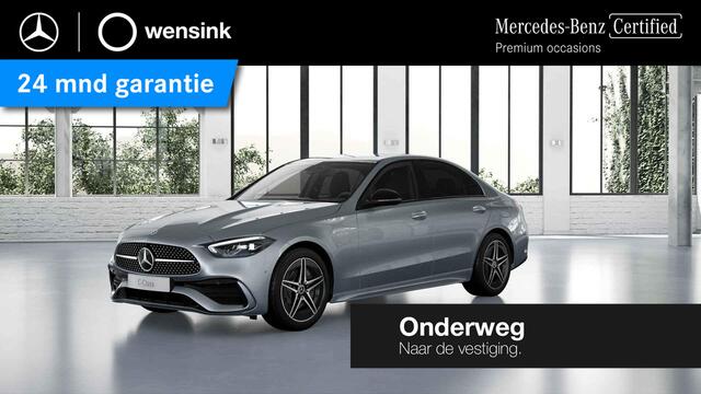 Mercedes-Benz C-KLASSE 300 e AMG Line | Night | Trekhaak | Sfeerverlichting | Stoelverwarming |