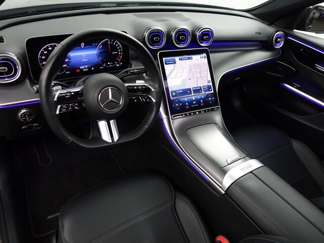Mercedes-Benz C-KLASSE Estate 300 e AMG Line Aut- Stoel Massage, Burmester Audio, Panoramadak, 360 Camera, Elek Trekhaak, Laser Led