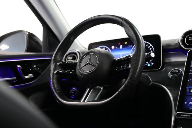 Mercedes-Benz C-KLASSE 300 e AMG Line | Schuif- opendak | Cruise Adaptief | Sfeerverlichting