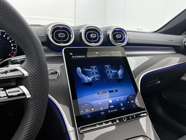 Mercedes-Benz C-KLASSE 300 e Business Solution AMG | Premium Plus | Trekhaak | Middenconsole metaalstructuur | Nightpakket | Head-up display | Digital Light | Augmented Reality navigatie | 360°-camera | Burmester® 3D sound system |