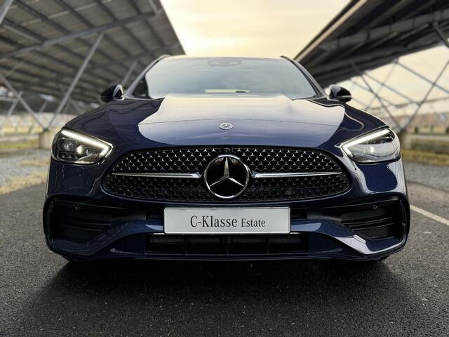 Mercedes-Benz C-KLASSE Estate 300e Business Solution AMG | Night | Panoramaschuifdak | Burmester | Rijassistentiepakket | DIGITAL LIGHT | Trekhaak |