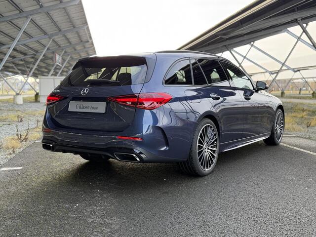 Mercedes-Benz C-KLASSE Estate 300e Business Solution AMG | Night | Panoramaschuifdak | Burmester | Rijassistentiepakket | DIGITAL LIGHT | Trekhaak |
