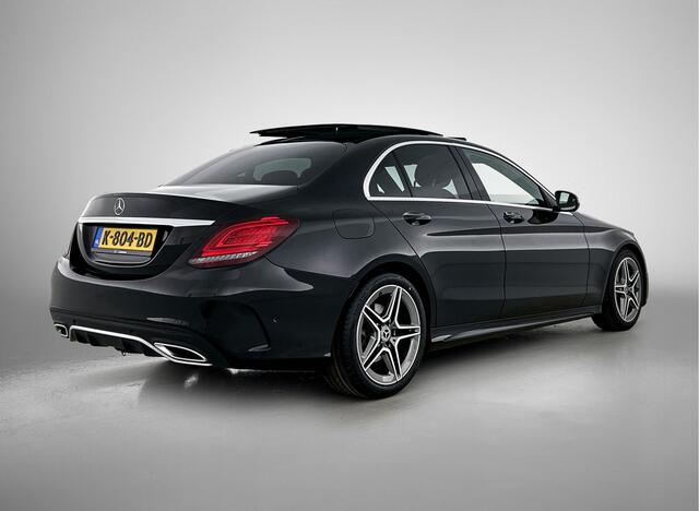 Mercedes-Benz C-KLASSE 200 Business Solution AMG Lichtmetalen velgen | Navigatie | Trekhaak | Parking support met camera achter | Inclusief 24 maanden MB Certified garantie voor Europa.