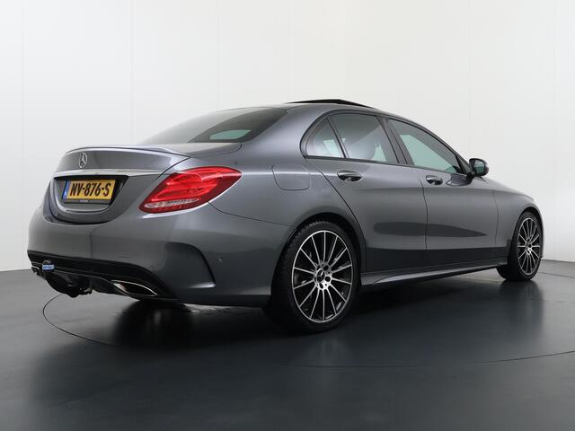 Mercedes-Benz C-KLASSE 180 AMG Sport Edition AMG Styling Panoramadak 19" Multispaaks Camera Trekhaak Automaat