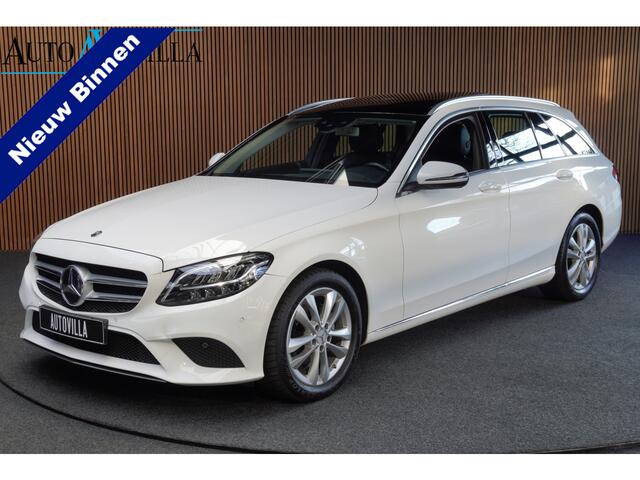 Mercedes-Benz C-KLASSE Estate 180 Navi Leder Camera LED PTS Elektr. achterklep Climate Control LM velgen