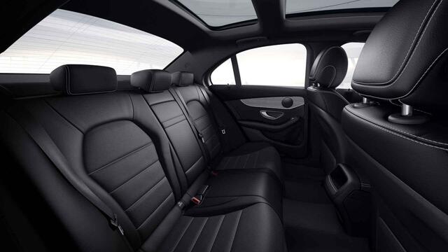 Mercedes-Benz C-KLASSE 160 Sport Edition | Panoramadak | Lederen bekleding | AMG | Sportonderstel | Stoelverwarming |