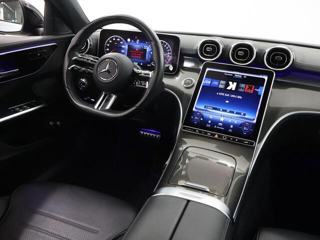 Mercedes-Benz C-KLASSE Estate 300 e AMG Line | Night | Panoramadak | Stoelverwarming | Achteruitrijcamera |