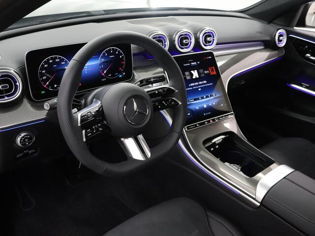Mercedes-Benz C-KLASSE Estate 180 Star Edition AMG Line | Panoramadak | Night Pakket | Elektrische Stoelen met Memory | Sfeerverlichting |