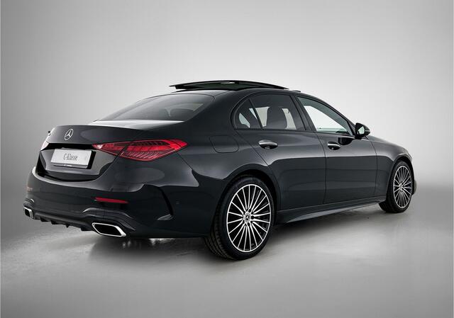Mercedes-Benz C-KLASSE 300 e Business Solution AMG | Premium Plus | Trekhaak | Nightpakket | Head-up Display | Burmester® 3D sound system | Panoramaschuifdak | Augmented Reality navigatie | 360°-camera |