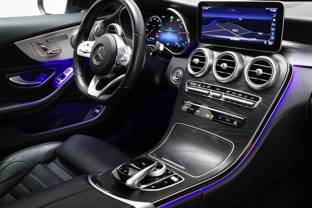 Mercedes-Benz C-KLASSE Coupé 200 AMG-Line Premium Plus Pack | SPOOR PACK | PANORAMADAK | HEAD UP | DAB | APPLE | 360 CAMERA | 19"