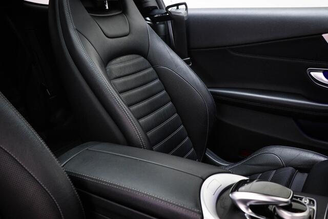 Mercedes-Benz C-KLASSE Coupé 200 AMG-Line Premium Plus Pack | SPOOR PACK | PANORAMADAK | HEAD UP | DAB | APPLE | 360 CAMERA | 19"