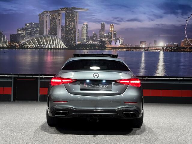 Mercedes-Benz C-KLASSE C300 e AMG Trekhaak|Memory|HeadUp||Sfeer|Pano|360cam