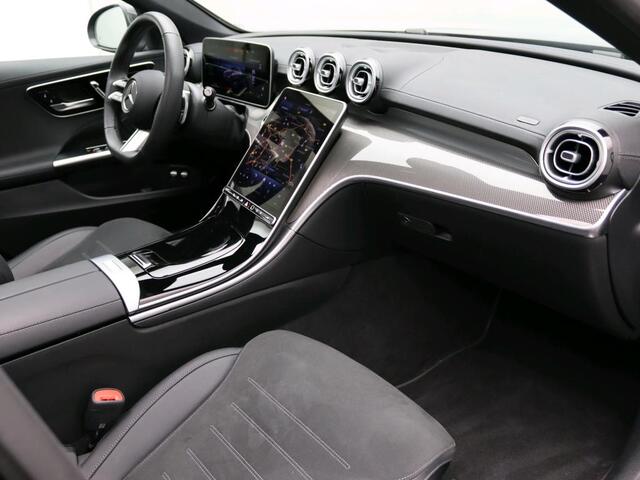 Mercedes-Benz C-KLASSE 300 e Business Solution AMG AMG Line | NIght Pakket | Panorama Schuif-Kanteldak | !9 Inch AMG Velgen | Memory Voorstoelen. Inclusief 24 maanden MB Certified garantie voor Europa.