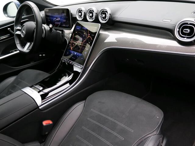 Mercedes-Benz C-KLASSE Estate 300 e AMG Plug-In Hybride AMG Line | Alarm | Parkeerpakket met 360°-camera | Digital Licht | Distronic | Memory Voorstoelen. Inclusief 24 maanden MB Certified garantie voor Europa.