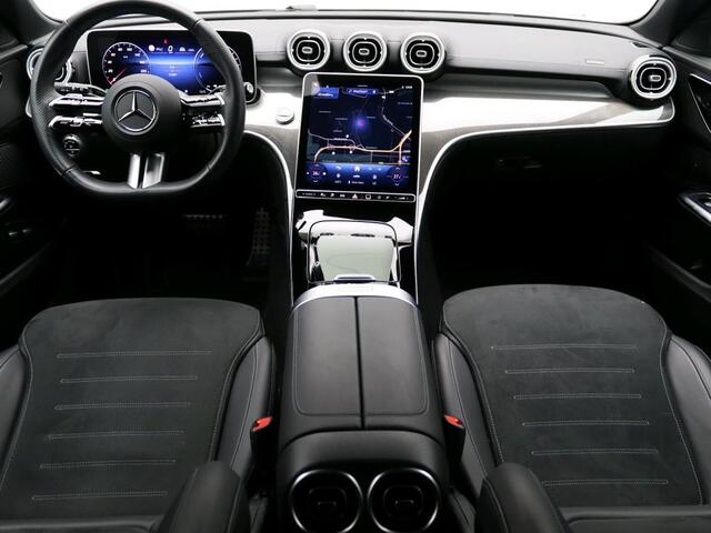 Mercedes-Benz C-KLASSE Estate 300 e AMG Plug-In Hybride AMG Line | Alarm | Parkeerpakket met 360°-camera | Digital Licht | Distronic | Memory Voorstoelen. Inclusief 24 maanden MB Certified garantie voor Europa.