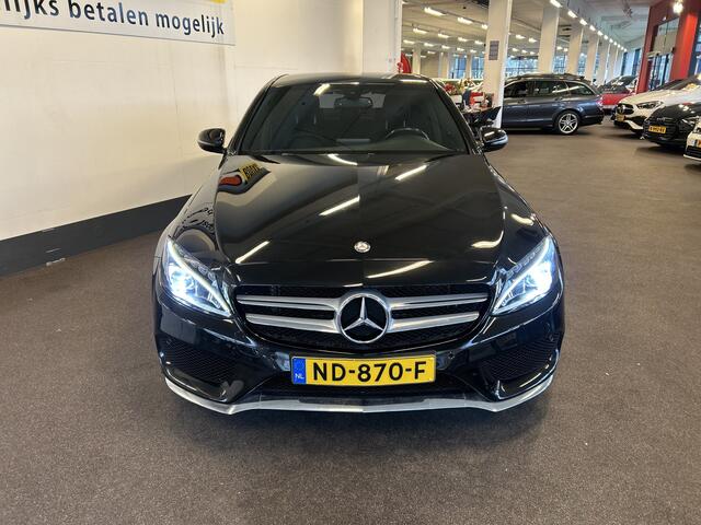 Mercedes-Benz C-KLASSE 180 AMG Sport Edition | Nederlands geleverd | Lederen bekleding | Cruise control | Climate control | Achteruitrijcamera | Elek. inklapbare spiegels | 18''INCH AMG