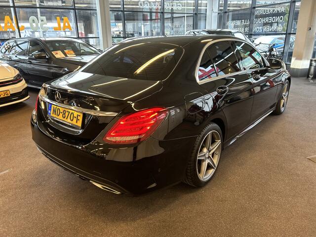 Mercedes-Benz C-KLASSE 180 AMG Sport Edition | Nederlands geleverd | Lederen bekleding | Cruise control | Climate control | Achteruitrijcamera | Elek. inklapbare spiegels | 18''INCH AMG