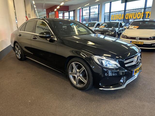 Mercedes-Benz C-KLASSE 180 AMG Sport Edition | Nederlands geleverd | Lederen bekleding | Cruise control | Climate control | Achteruitrijcamera | Elek. inklapbare spiegels | 18''INCH AMG