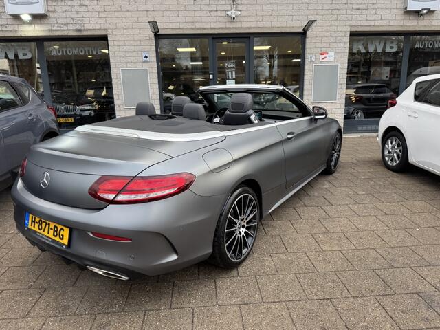 Mercedes-Benz C-KLASSE Cabrio 180 AMG Cabriolet Automaat Mat Grijs NAP