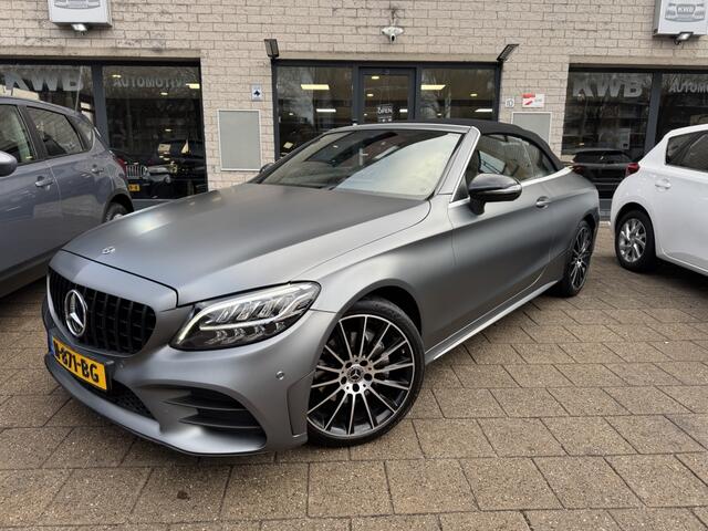 Mercedes-Benz C-KLASSE Cabrio 180 AMG Cabriolet Automaat Mat Grijs NAP