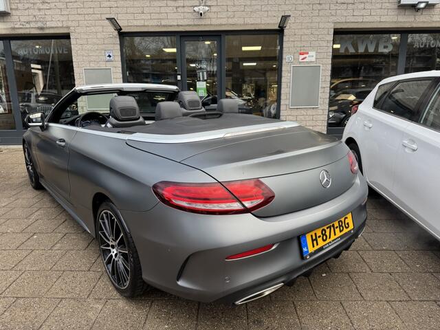Mercedes-Benz C-KLASSE Cabrio 180 AMG Cabriolet Automaat Mat Grijs NAP