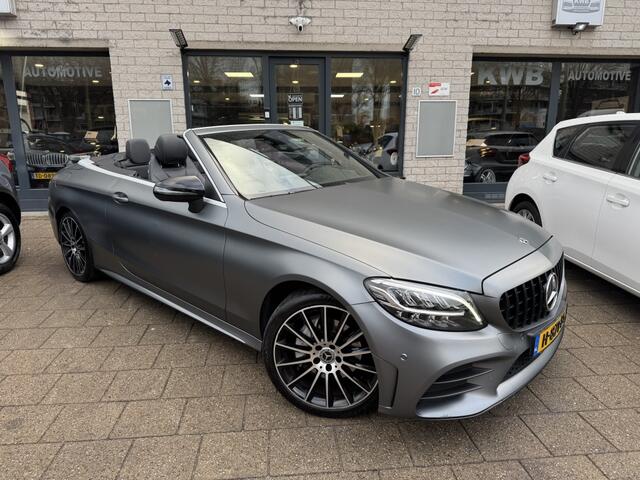 Mercedes-Benz C-KLASSE Cabrio 180 AMG Cabriolet Automaat Mat Grijs NAP
